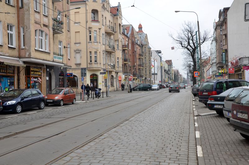 Ulica Dąbrowskiego w Poznaniu
