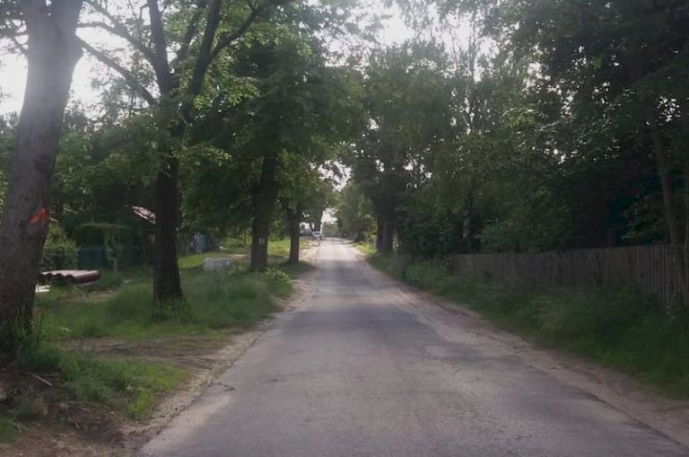 Ulica Lipowa w Potaszach