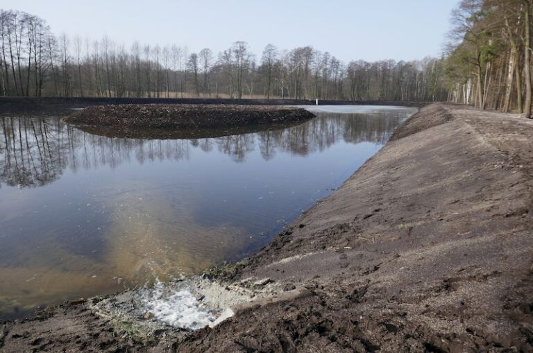 Zbiornik retencyjny w Leśnictwie Mieleszynek